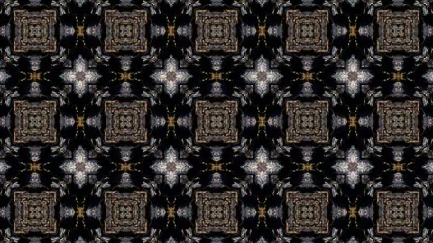 Hypnotic Symmetrical Visuals For Meditation Stock Footage 326391523