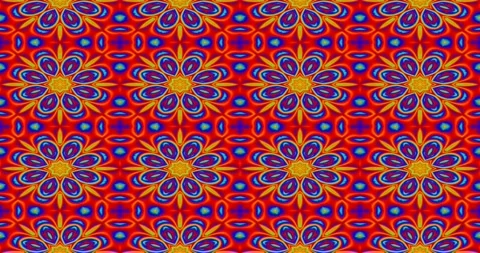 Hypnotic Tapestry: Seamless Complex Pattern Loop (4K, 60fps/30fps) Видео 272285524