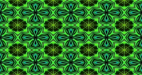 Hypnotic Tapestry: Seamless Loopable Background Pattern (4K) Stock Footage 272285201