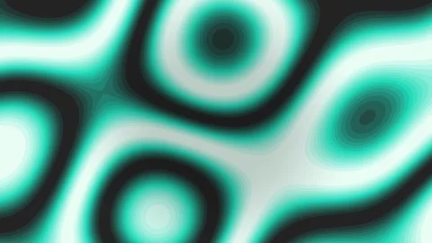 Hypnotic Teal Waveform Patterns for Creative Projects Video stock 325773024