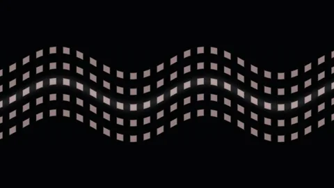 Hypnotic Text Distortion Animation Seamless Loop Stock Footage 341705927