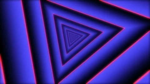 Hypnotic tunnel animation background seamless loop  Stock Footage 38189947
