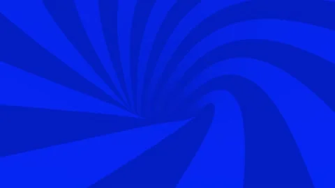 Hypnotic tunnel background from stripes blue Video stock 200973719