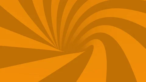 Hypnotic tunnel background from stripes orange 스톡 동영상 200973712