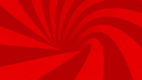 Hypnotic tunnel background from stripes red Stock Footage 200973699