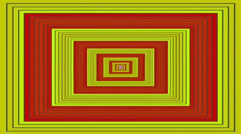 Hypnotic tunnel flight Stockbeeldmateriaal 502882