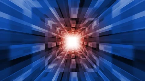 Hypnotic Tunnel Stock Footage 288824567