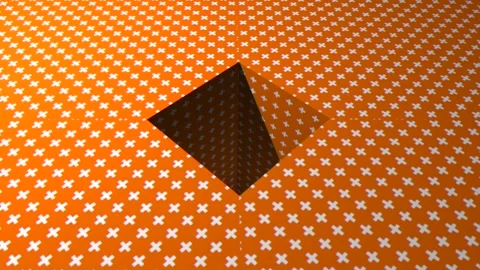 A hypnotic tunnel loop animation Stockbeeldmateriaal 342280720