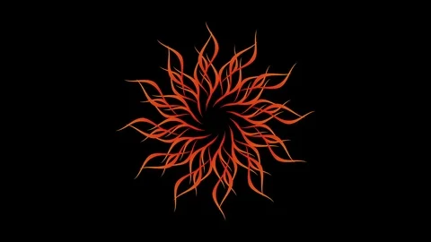 Hypnotic tunnel, psychedelic optical illusion Stock Footage 125416430