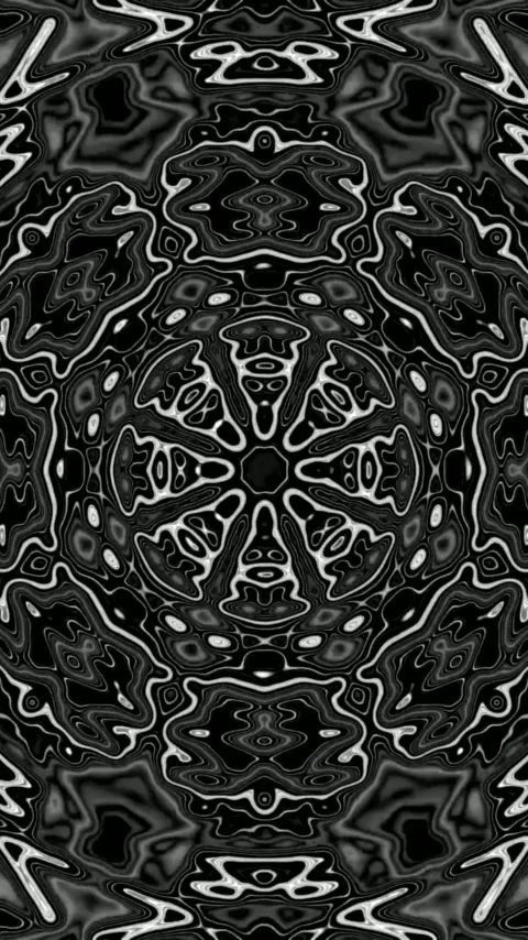 Hypnotic tunnel vj loop screensaver for relaxation and meditation Stock Footage 321568672