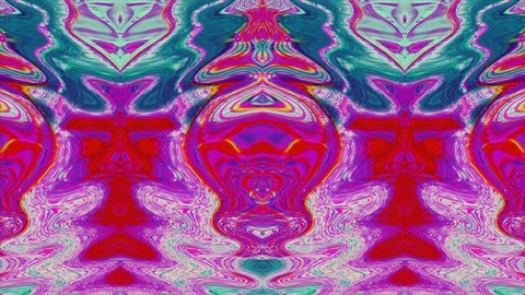Hypnotic vintage sci-fi trendy shimmering background. Video stock 121984089