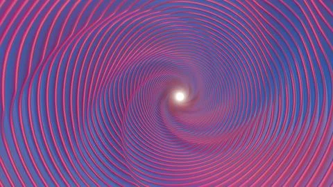 Hypnotic Vortex: A Mesmerizing Journey through Swirling Abstract Patterns and Illustrazione stock