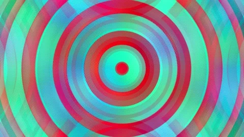 Hypnotic Vortex Reflection Loop Ready Stock Footage 130187671