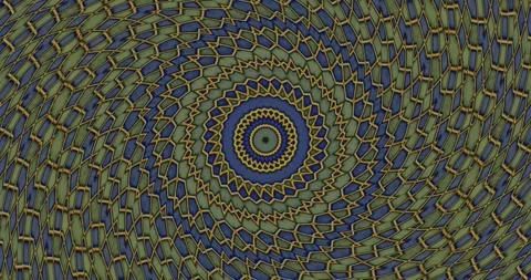 Hypnotic Vortex: Seamless Loop Background (Concentric Circles, Spiral) Stock Footage 269870570
