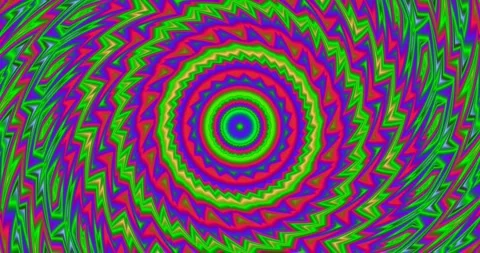Hypnotic Vortex: Seamless Loop Background (Concentric Circles, Spiral) Stock Footage 269871031