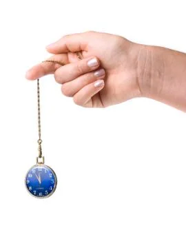 Hypnotic watch Stock Photos