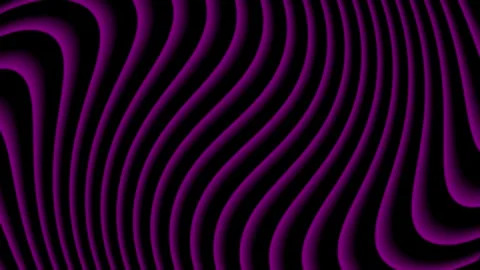 Hypnotic wavy psychedelic background in seamless loop. Great for projection.. Stock Footage 313381627