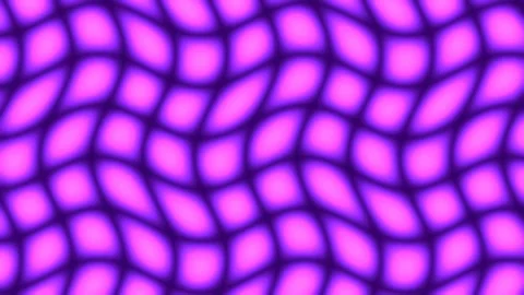 Hypnotic Wavy Purple Plasma Fluid Texture with Dynamic Grid Distortion Stockbeeldmateriaal 341728550