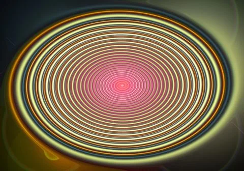 Hypnotic whirlwind Stock Illustration
