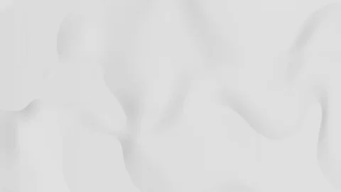 Hypnotic white waves background - seamless looping (FULL HD) Video stock 84441247