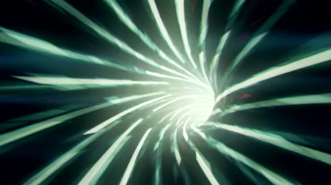 Hypnotic wormhole tunnel through abstract data, and time and space. Stock-Footage 61233925