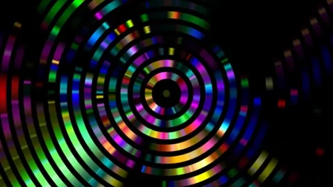 Hypnotics Lights LOOPS DISCO Animations Backgrounds Stock Footage 263034533
