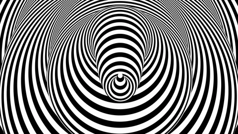 Hypnotising Seamless VJ Loop Of A Worm Like Creature Stock Footage 122316882