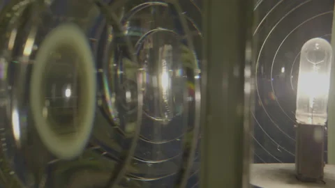 Hypnotism - lighthouse hypnotic movement in circles Stock Footage 130595257