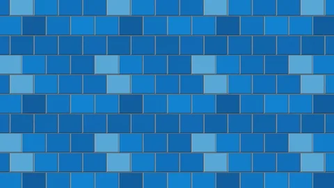 Hypnotism. Multi-colored squares. Squares change color. Abstraction, mosaic. Stock Footage 108208212