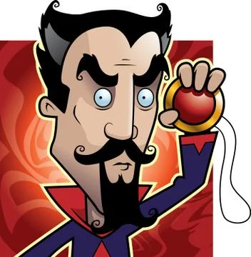 Hypnotist Amulet Stock Illustration