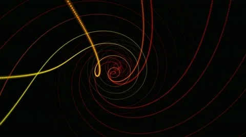 Hypnotize line Stock Footage