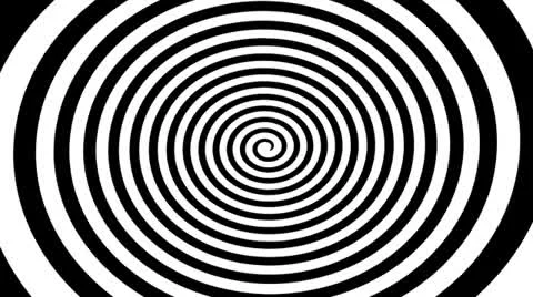 Hypnotize Spiral Stock Footage 24022497