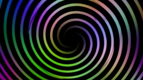 Hypnotized Spinning Rotation Background Effect Stock Footage 108007579