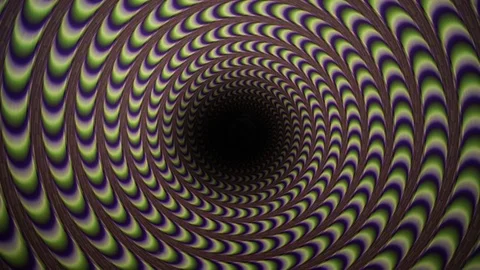 Hypnotized Spinning Rotation Background Effect Stock Footage 108008203