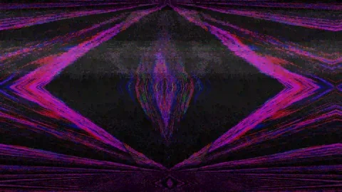 Hypnotizing pattern light transformations shimmering background. Stock Footage 112247709