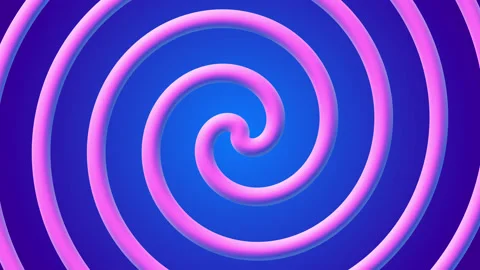 Hypnotizing Spiral Colorful Abstract Background Stock Footage 154903997
