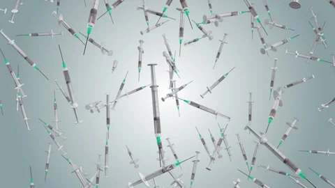 Hypodermic Injections Stock-Footage 348531825