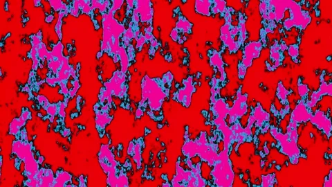 Hypothetical spatial high blue and low red yielding area Stock Footage 327606443