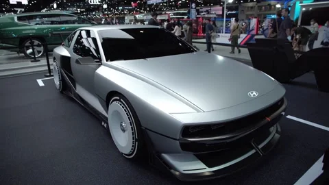 Hyundai n vision 74 Stock Footage 258090940