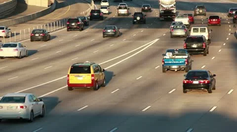 I-10 Freeway No.3 Video stock 22035052