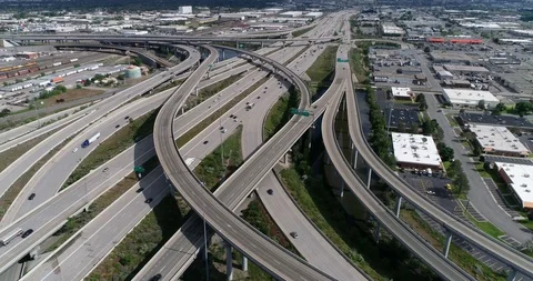 I-15 Freeway along Wasatch Front Corridor in Salt Lake City Stock-Footage 109116260
