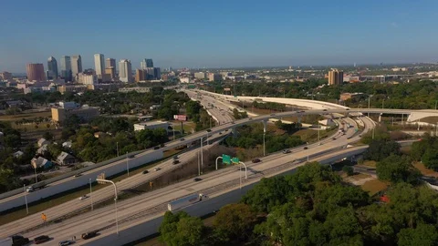 I-4 &amp; I-275 Interchange 库存影片 127333095