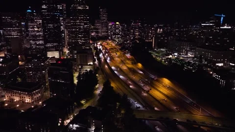 I-5 freeway Stock Footage 300064738