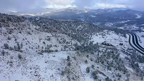 I-70 mountains Video stock 101667409