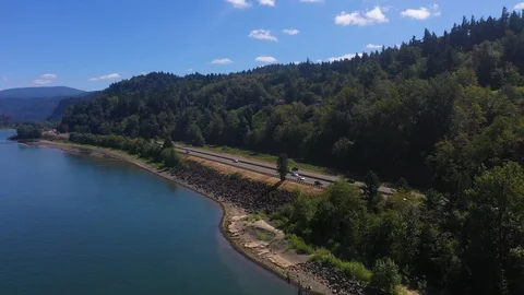 I-84 Oregon 스톡 동영상 116996520