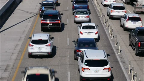 I-95 Traffic Northbound Time Lapse Stock Footage 229549875
