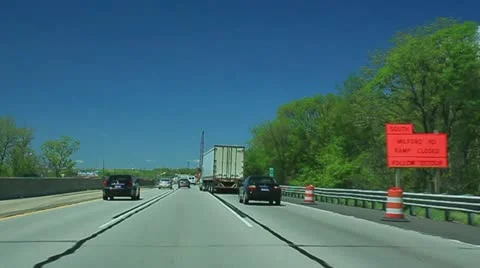 I-96 bridge overpass replacement Stock-Footage 10997991