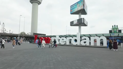 I am Amsterdam Video stock 313561534