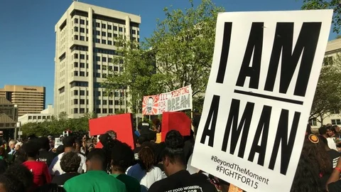 I am a man Stock Footage 74551542