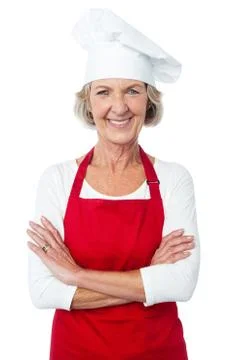 I am the new chef here. Stock Photos